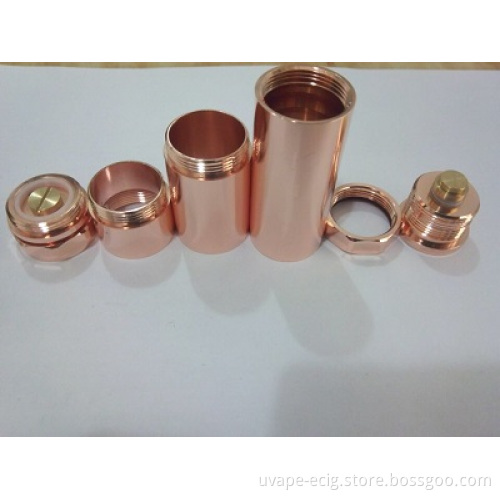 2014 Red Copper Nemesis/King/Chiyou Mechanical Mod Copper Clone